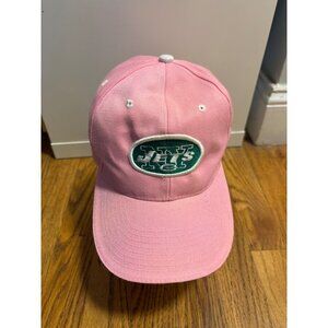 New York Jets Pink Adjustable Baseball Cap